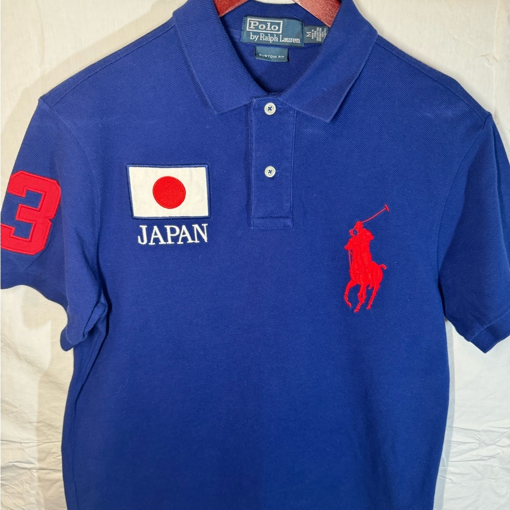 polo ralph lauren big pony japan polo custom fit medium